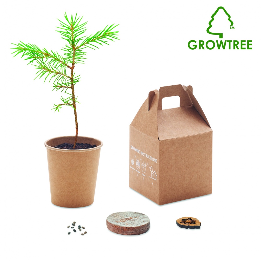 Logo trade advertising product photo of: Pine tree set